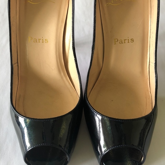 Christian Louboutin Patent Iridescent Pumps - Picture 4 of 14